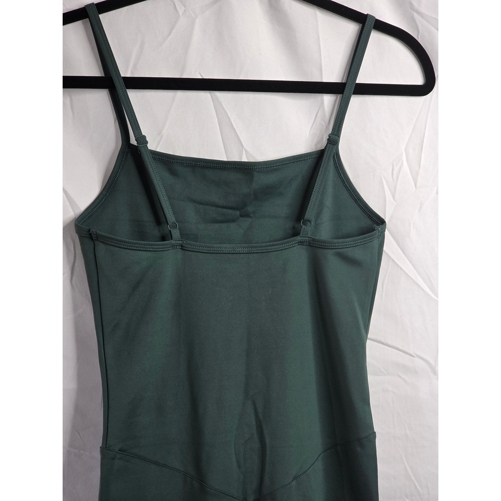 Girlfriend Collective Forest Green Compression Unitard Jumpsuit Women Medium - Picture 4 of 5